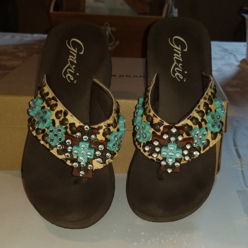 Grazia Platform Flip Flops